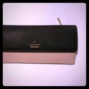 KATE SPADE Pink and Black Wallet